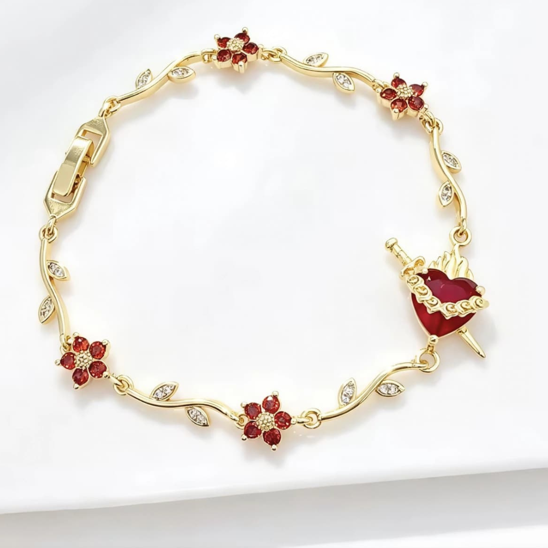 Corazón Traspasado - Pulsera
